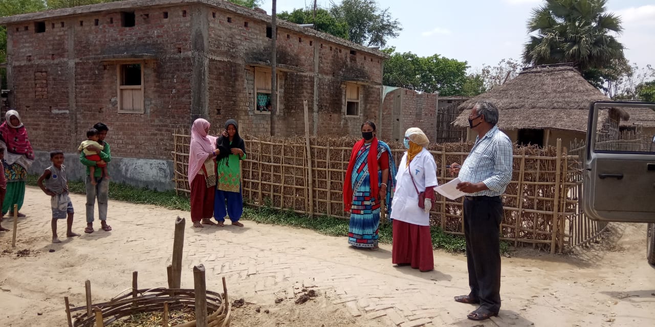 Dr. Shazia Khan leading community health awareness and rural outreach programs in Bihar